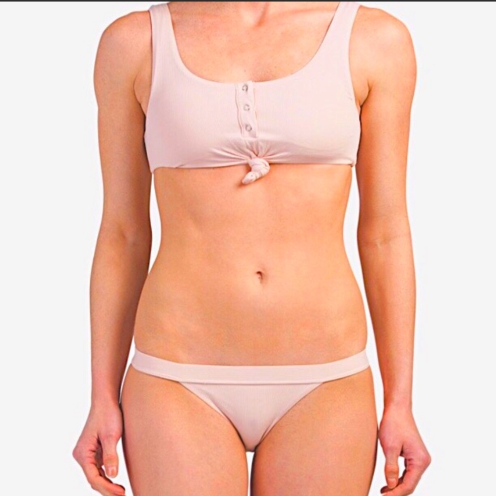 NWT**Cabana del Sol Blush Bikini